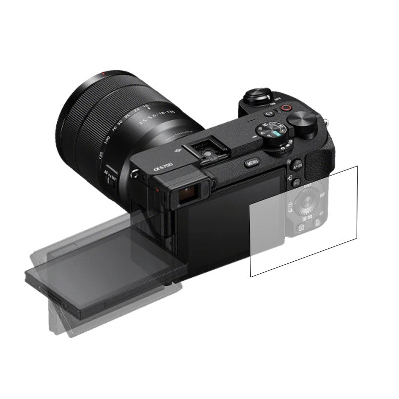 2x Tempered Glass Screen Protector for Sony Alpha A6700 ILCE-6700 Mirrorless LCD