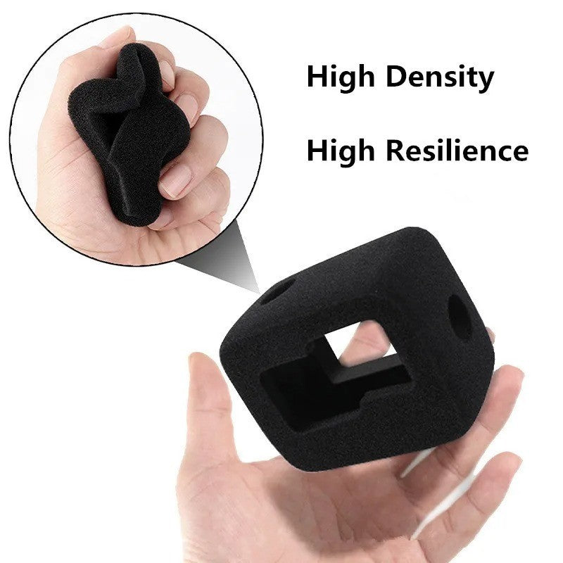 2-Pack Windslayer Cover Wind Muff for Gopro Hero 9 10 11 12 13 Black Wind Noise