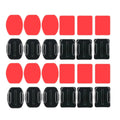 Adhesive Mount Kit Sticky Pads for GoPro Hero 13 12 11 10 9 Flat & Curved Helmet