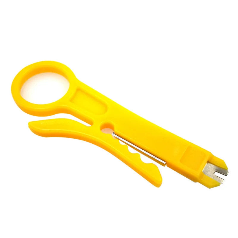 Mini Wire Stripper Cutter Crimper Plier Cable Stripping Knife Electrical Tool