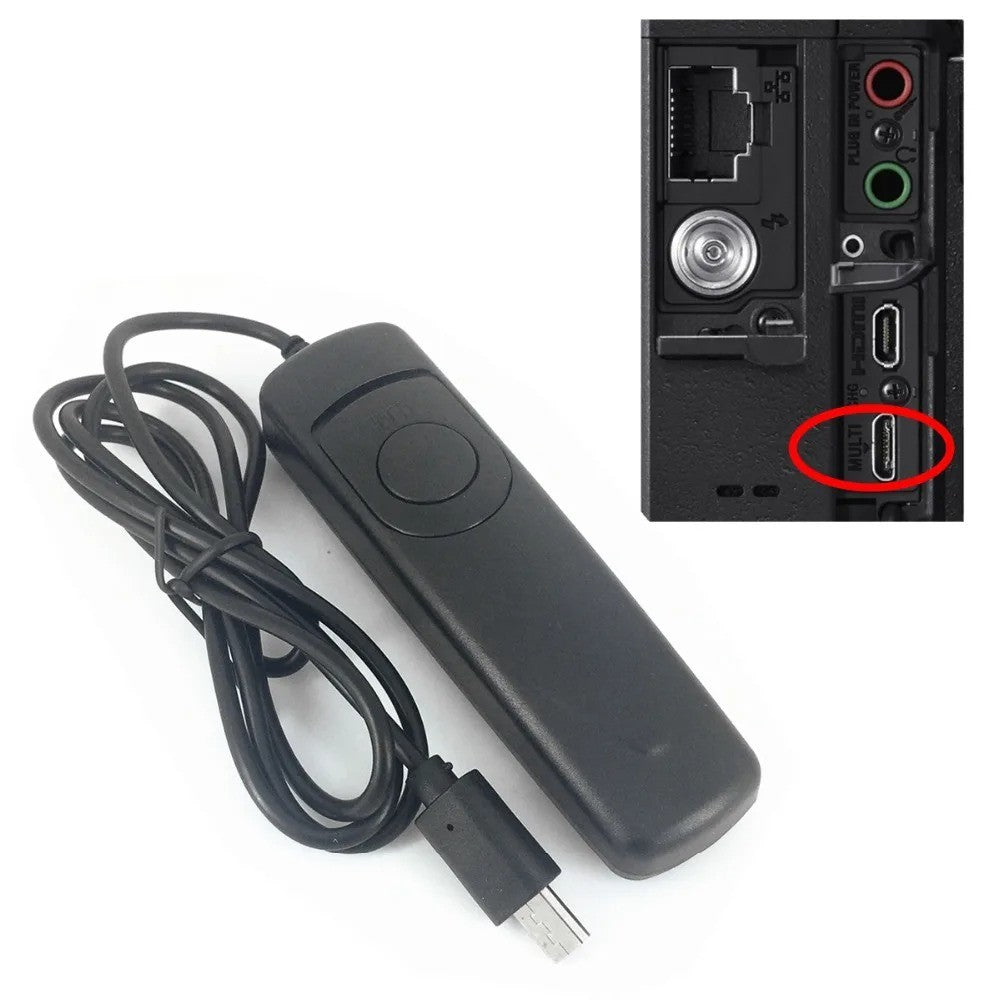 RM-VPR1 Wired Remote Control For Sony A7R IV III II a7 III II a6000 a6600 RX10IV