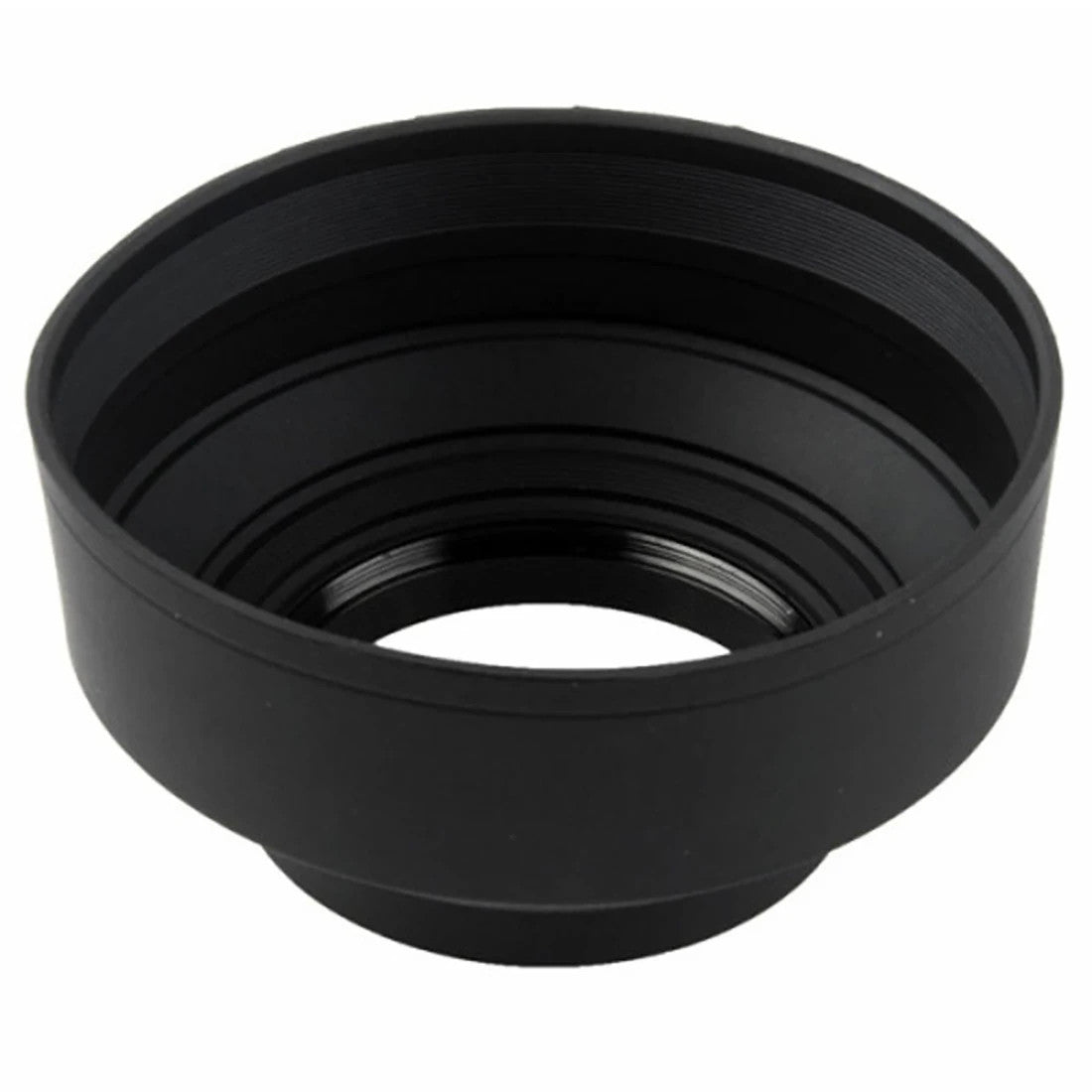3in1 Collapsible Rubber Lens Hood 49-82mm Universal Canon Nikon Sony DSLR Camera