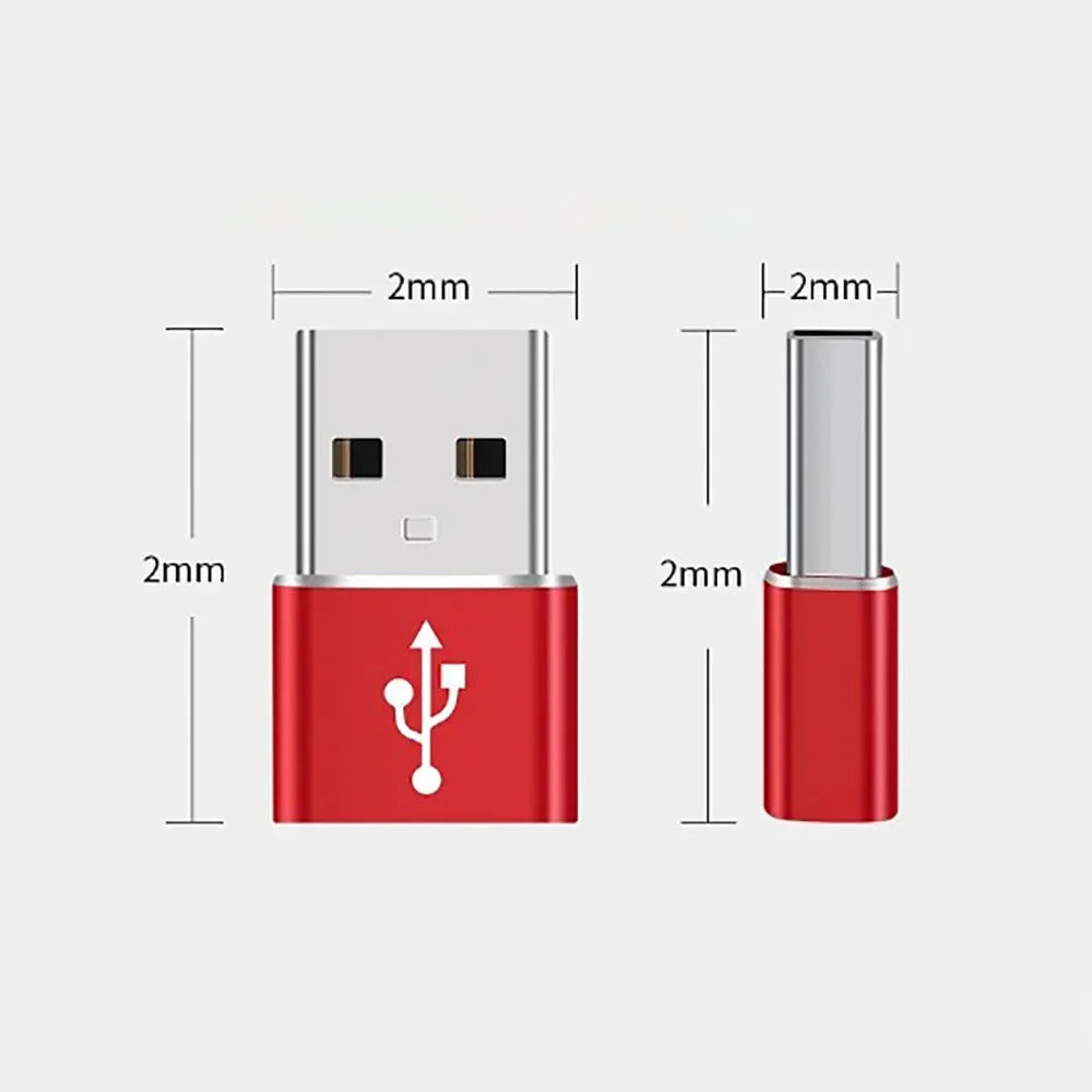 USB 3.0 to USB C Adapter Converter Charging Type C for iPhone iPad Android Phone