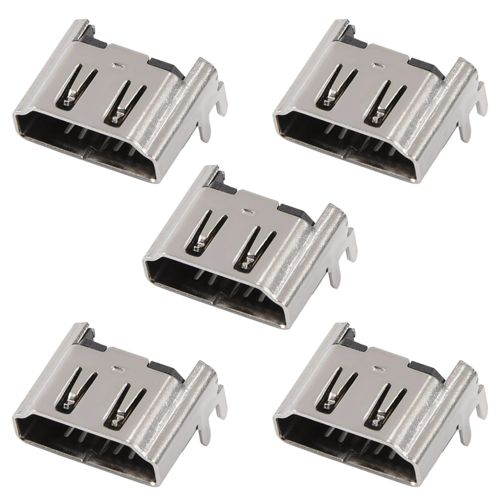 (5 Pack) Replacement HDMI Port Part Socket Connector For Playstation 4 PS4