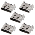 (5 Pack) Replacement HDMI Port Part Socket Connector For Playstation 4 PS4