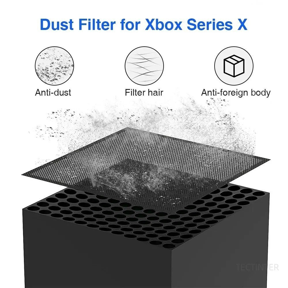 Anti Dust Filter Cover For Xbox Series X Console Cooling Fan Dustproof Cover