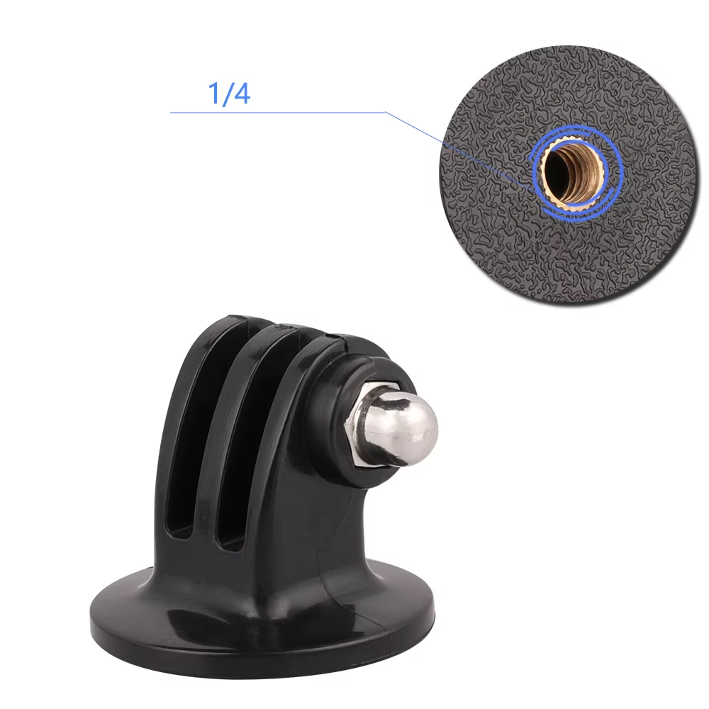 1/2PCS Tripod Mount Adapter Compatible for GoPro Hero 5 6 7 8 9 10 11 12 Cameras