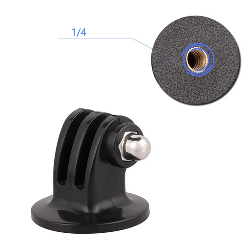 1/2PCS Tripod Mount Adapter Compatible for GoPro Hero 5 6 7 8 9 10 11 12 Cameras