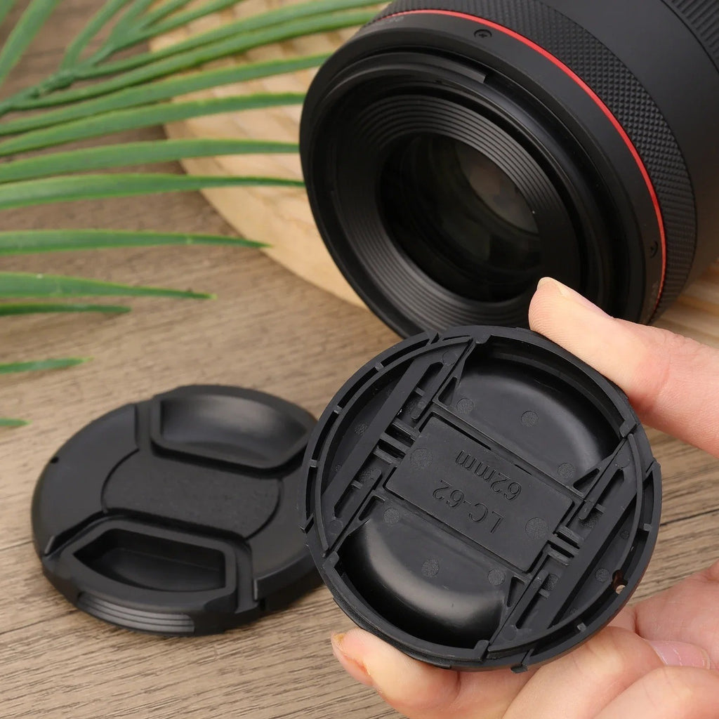 (Pack of 5) Lens Cap cover for Camera Lens 37/49/52/55/58/62/67/72/77/82/95 mm