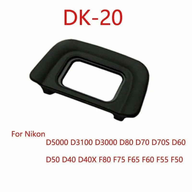 5PCS DK-20 Rubber Eyecup Eyepiece For Nikon D50 D60 D70 D3100 D3200 D5100 D5200