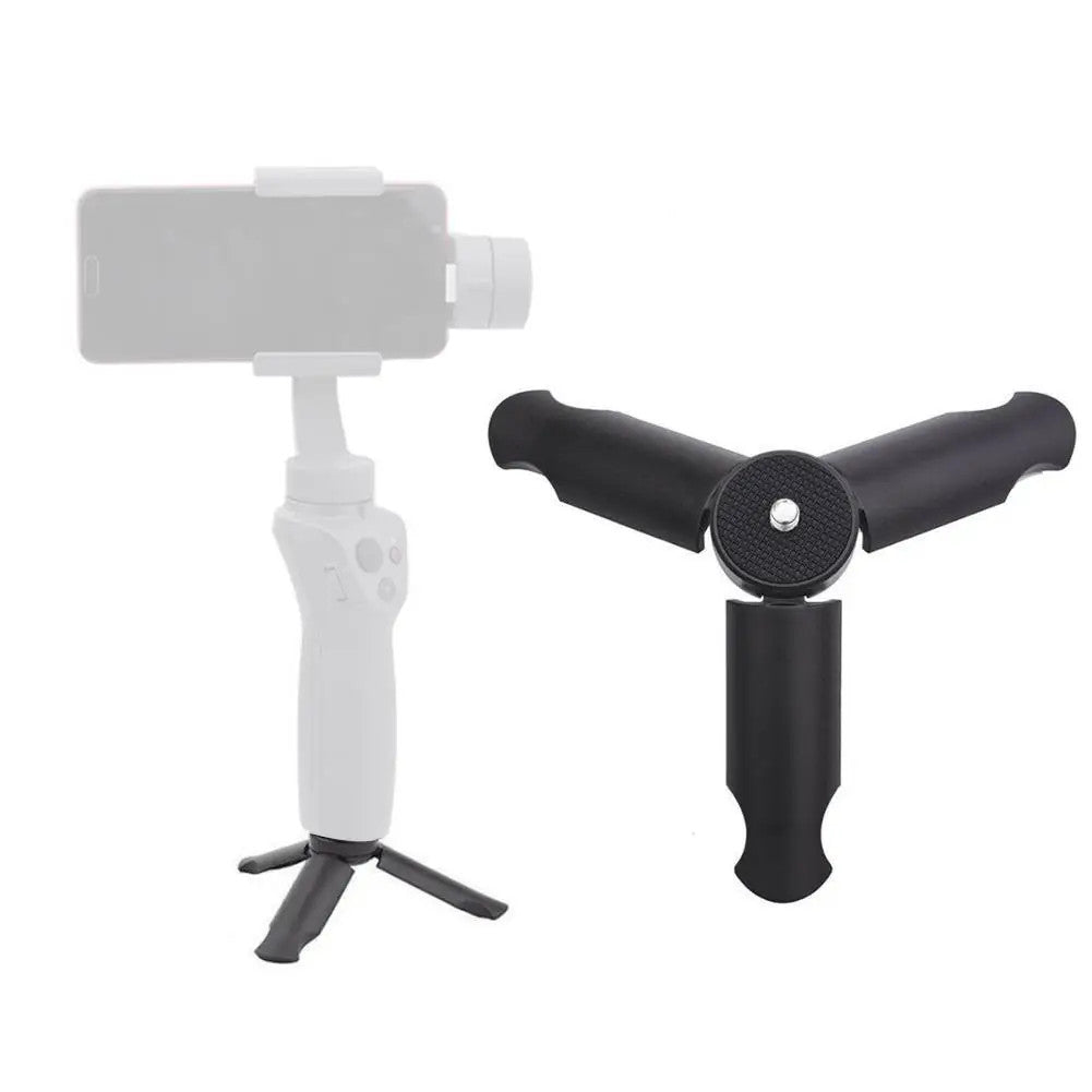 Mini Tripod Desktop Camera Stabilizer Bracket Handle Phone Holder Stand Mode