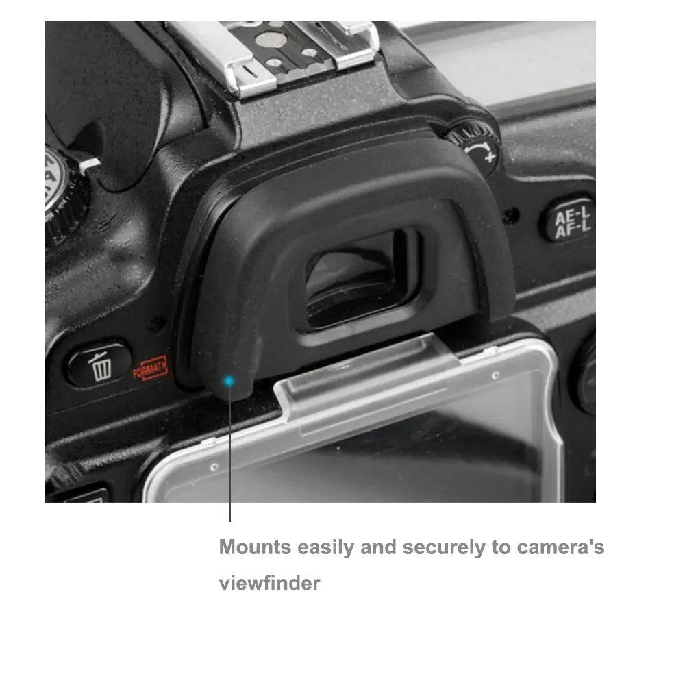 2PCS Rubber EyeCup Eyepiece DK-21 For NIKON D600 D610 D300 D300S D80 D90 D750