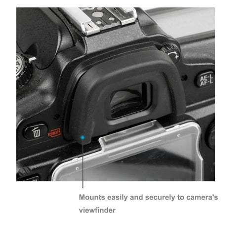 2PCS Rubber EyeCup Eyepiece DK-21 For NIKON D600 D610 D300 D300S D80 D90 D750