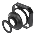 37-72mm Square Tetragonum DV Camcorder Lens Hood Sun Shade Lens Protector