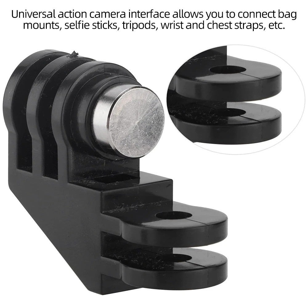 90 Degree Direction Adapter Elbow Mount For GoPro Hero 13 12 11 10 9 DJI Action