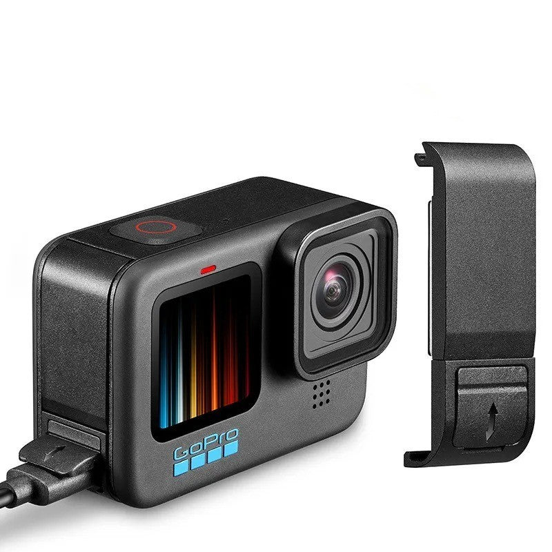 Camera Battery Side Cover Lid Door Charging Case for GoPro Hero 9 10 11 12 13