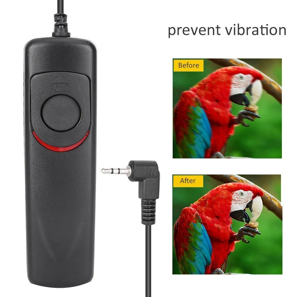 Wired Remote Shutter Release RS-60E3 for Canon EOS RP 550D T7i T6i T5 T5i Pentax