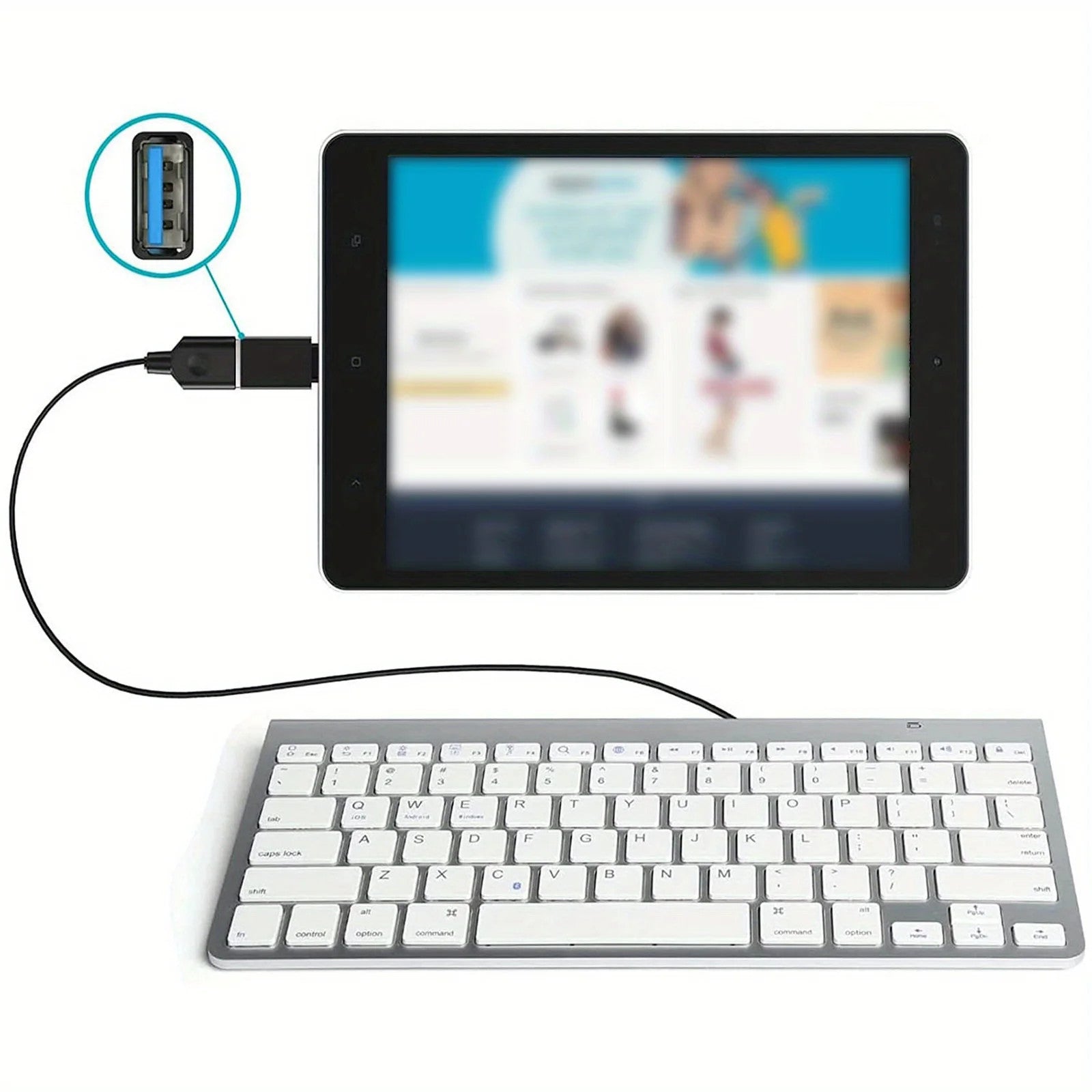 8 Pack USB 3.0 USB C to USB C Male Adapter OTG Micro USB Converter For Phone PC
