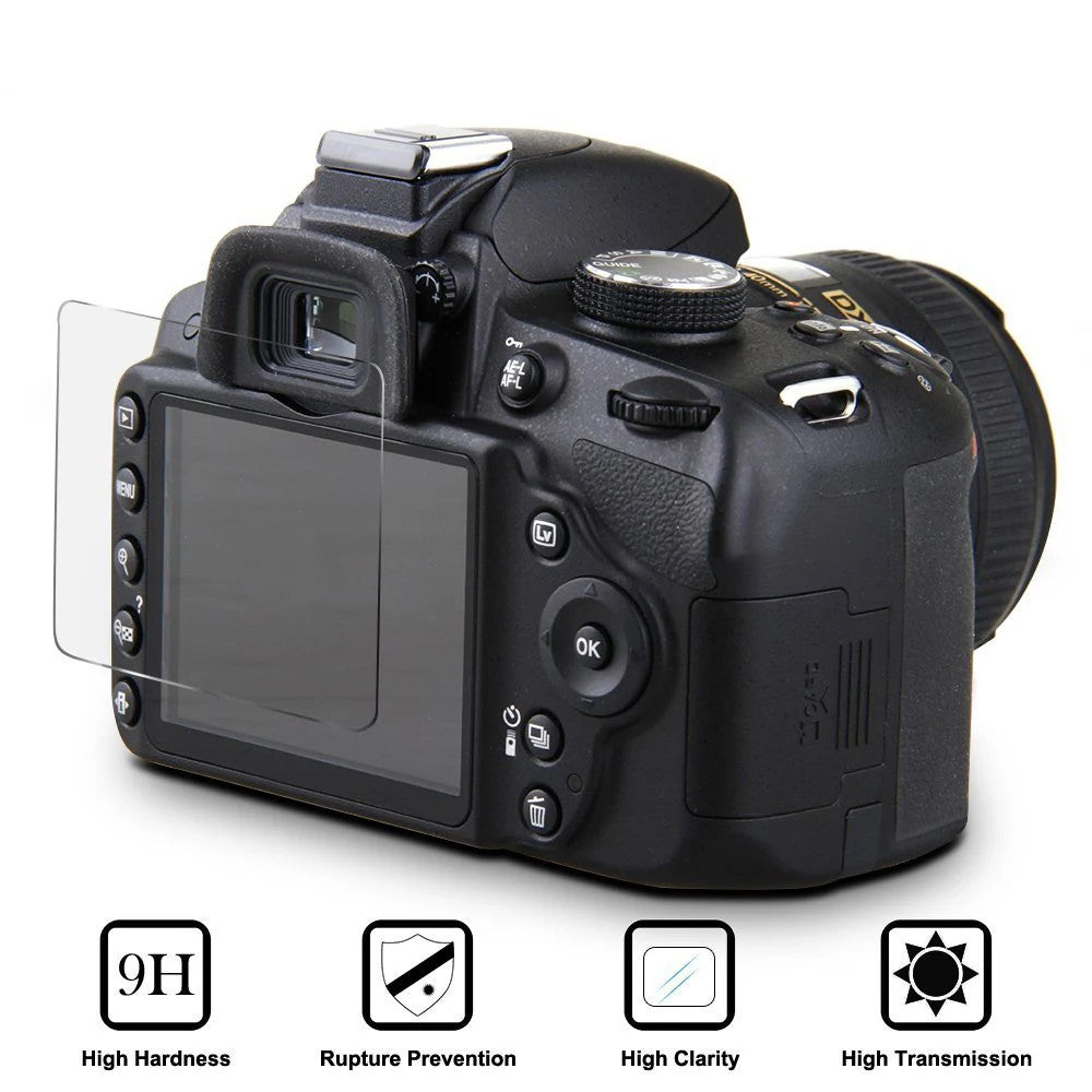 2x Tempered Glass Screen Protector Cover for Fujifilm X-T50 XT50 Digital Cameras