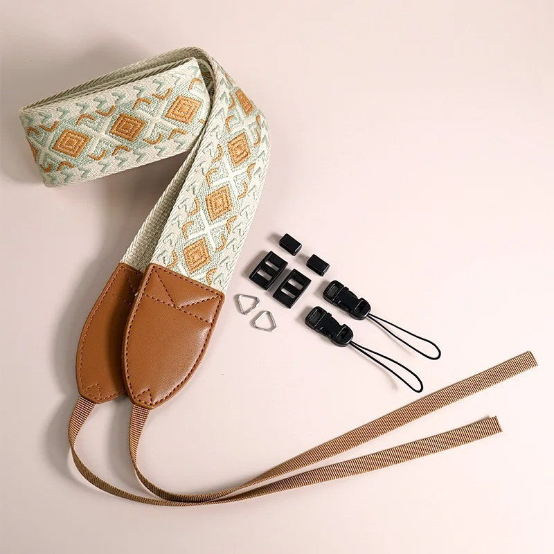 Vintage Hippie Woven Camera Neck Shoulder Strap For Canon Nikon Sony Fuji DSLR