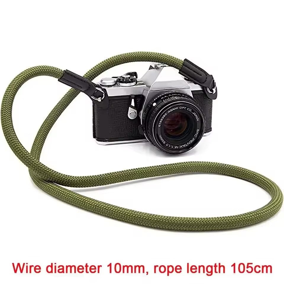 Universal Camera Strap 100cm Climbing Rope Neck Shoulder Strap for DSLR Camera