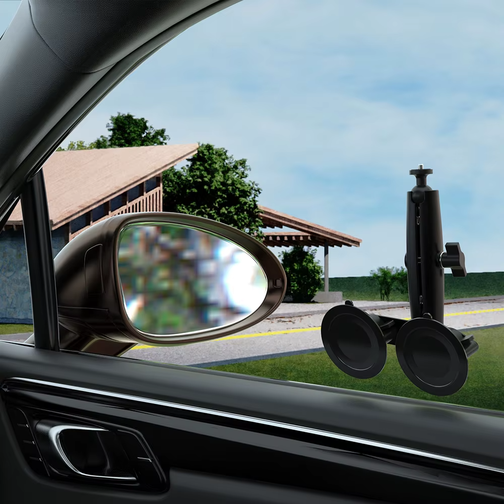 Heavy Duty 360 Camera Suction Cup Car Mount Kit for Insta360 X5 X4 X3 GoPro Hero
