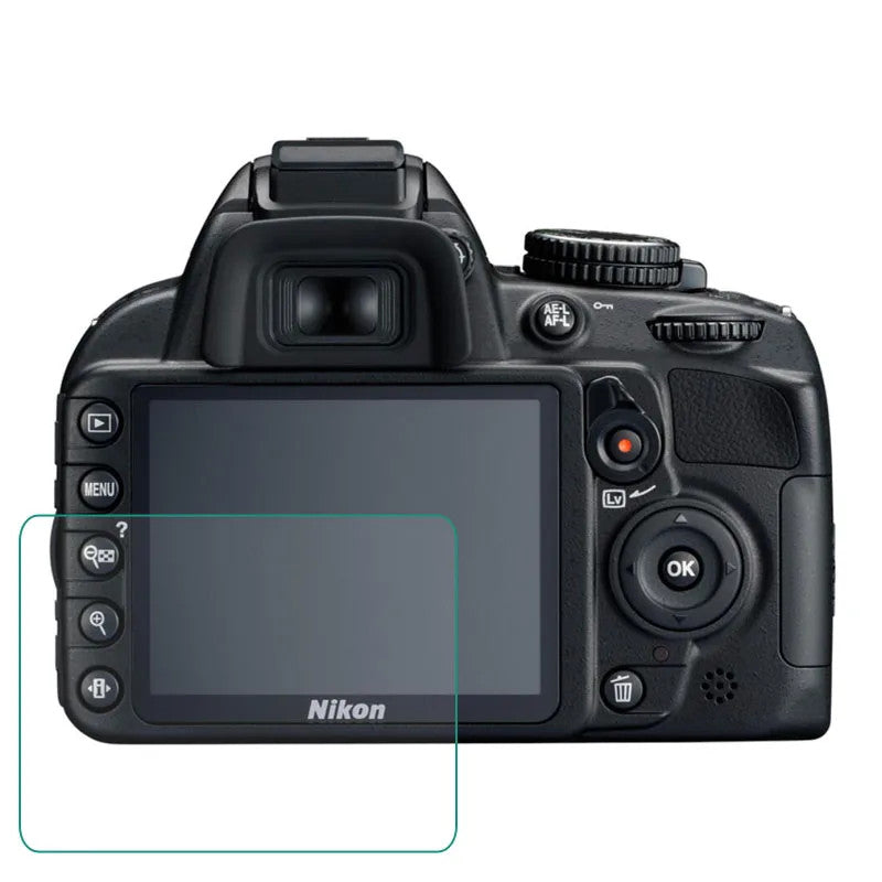 2x Tempered Glass Screen Protector for Nikon D3500 D3400 D3300 D3200 D3100 DSLR