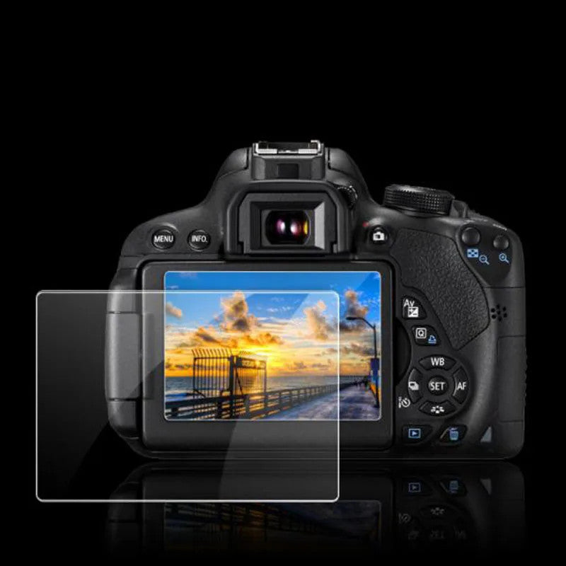 Glass Screen Protector Cover for Canon Rebel T7i T6i T5i T4i EOS 90D 80D 77D 70D