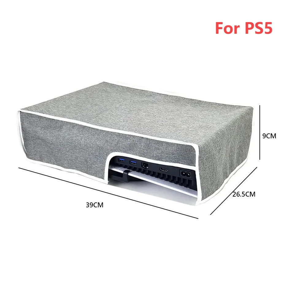 Dust Cover Waterproof Protective Case for Sony PS5/PS5 Slim Console Shell