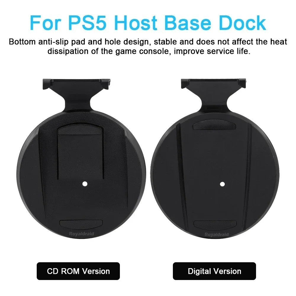 Vertical Horizontal For PS5 Disc Version Console Base Bracket Stand