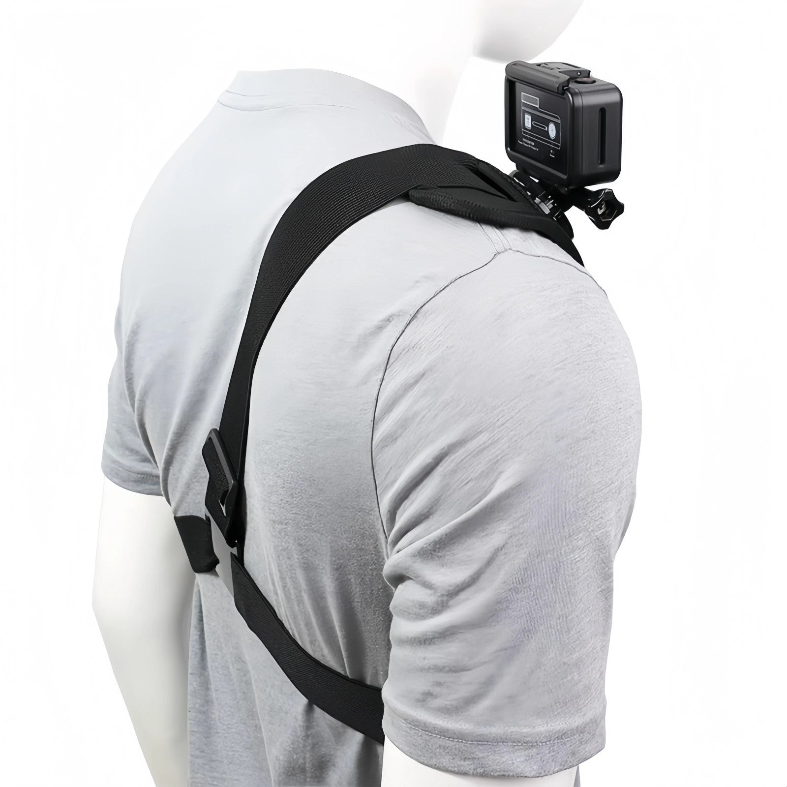 Shoulder Strap Mount Chest Harness For GoPro Hero DJI Action iPhone Samsung