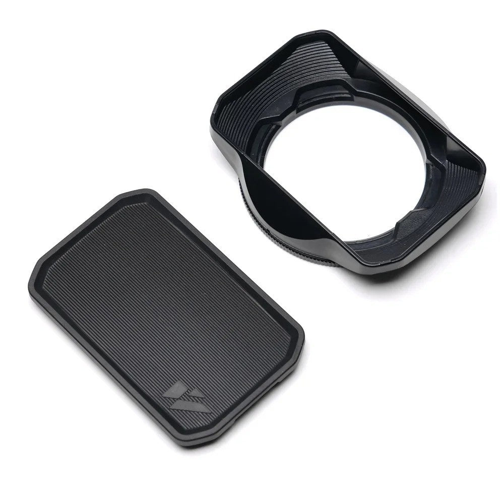 Rectangle Lens Hood For Fujifilm XC 15-45 With Cover Black Fuji XC1545
