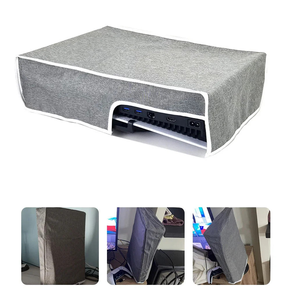 Dust Cover Waterproof Protective Case for Sony PS5/PS5 Slim Console Shell