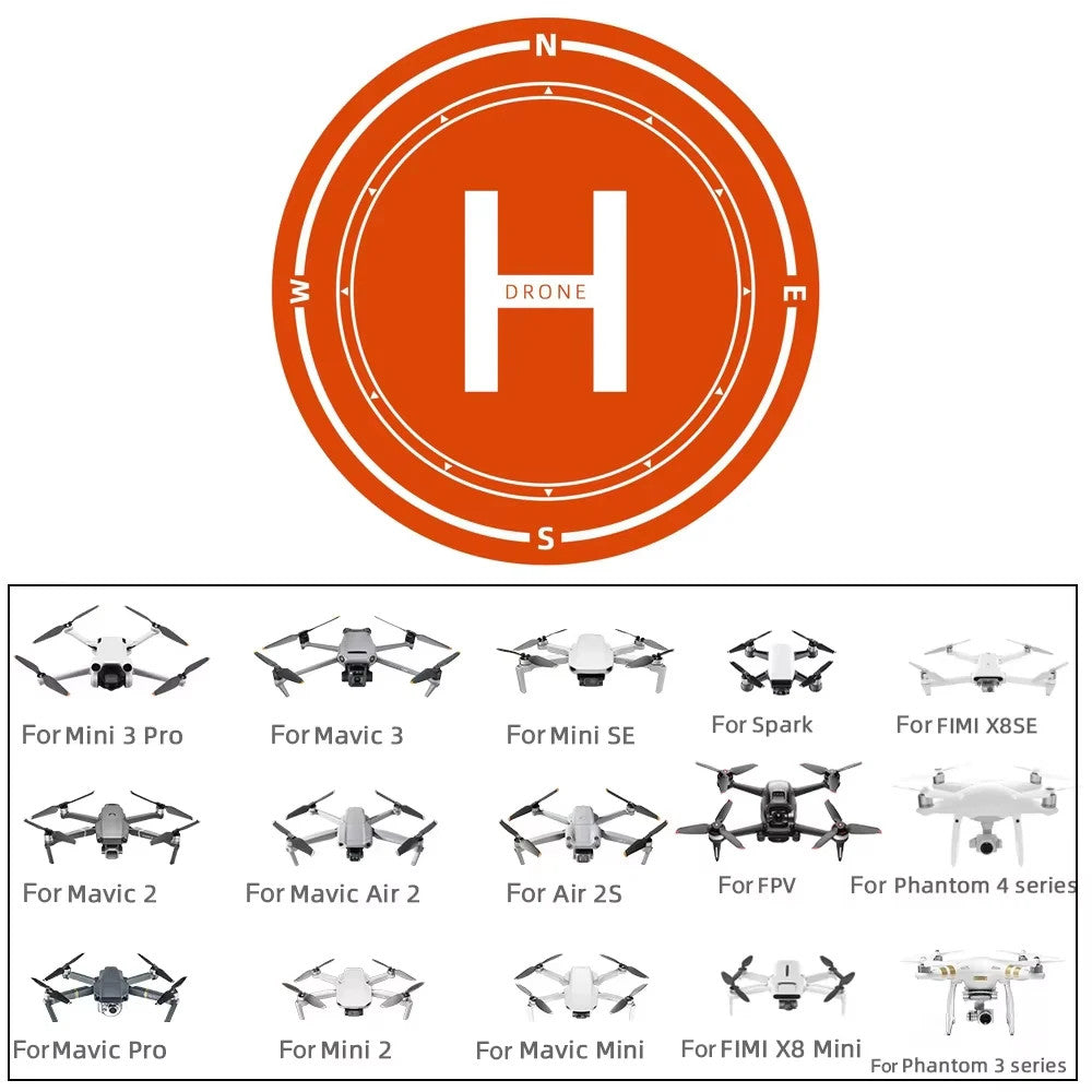 Drone Landing Pad Fast Fold Helipad For DJI NEO Mini Air Mavic 2 3 4 5 Pro