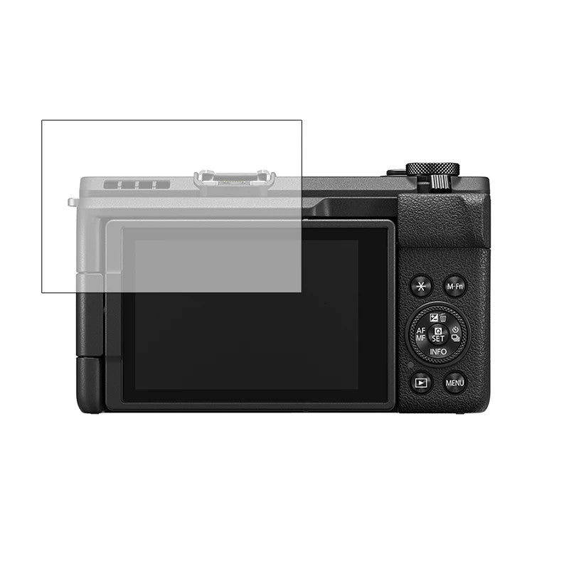 2x Tempered Glass Screen Protector for Canon PowerShot V1 Vlog Camera LCD Film