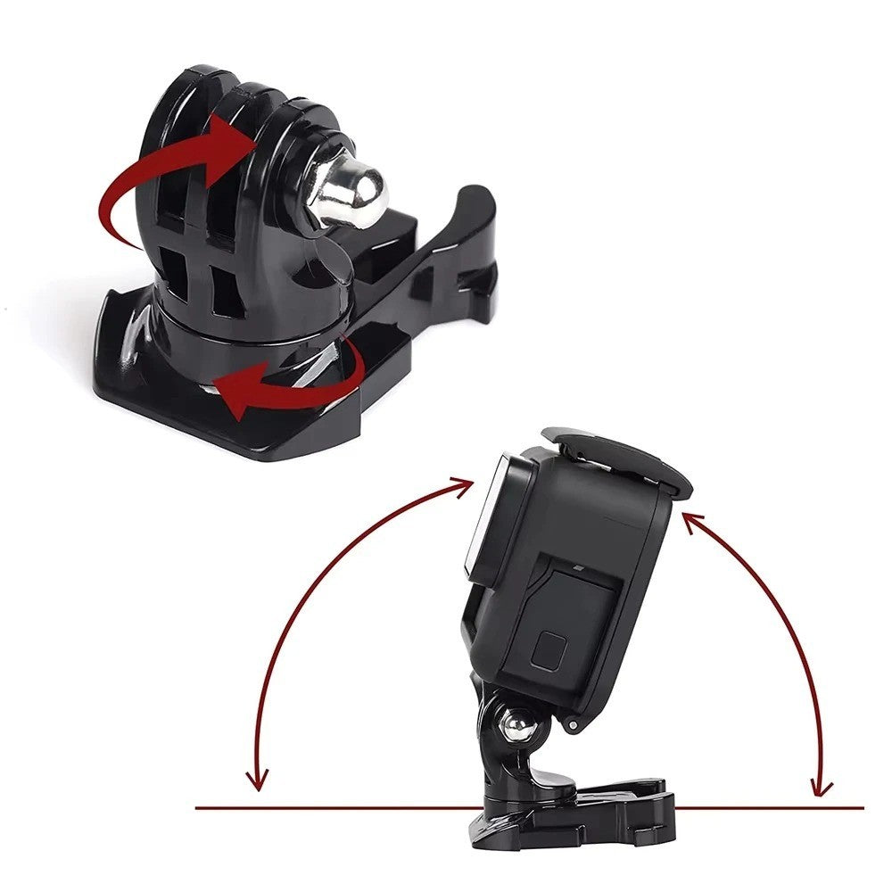 Backpack Shoulder Strap Mount for GoPro Hero 9 10 11 12 DJI Action Insta360