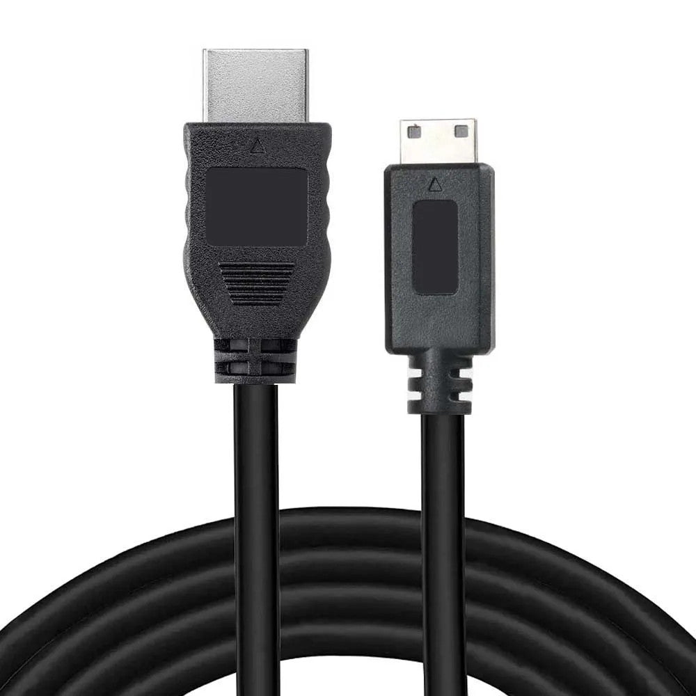 Mini HDMI to HDMI Cable 4K 60Hz Short Video Cord for Canon Sony Nikon Monitor