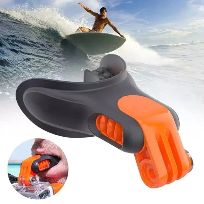 Bite Mount Mouth Holder for GoPro HERO 11 10 9 8 7 DJI Osmo Surfing Floaty