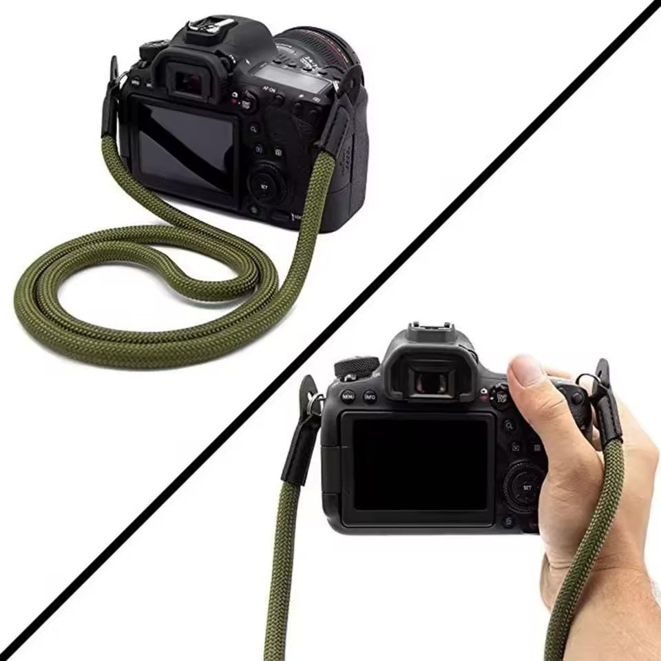 Universal Camera Strap 100cm Climbing Rope Neck Shoulder Strap for DSLR Camera