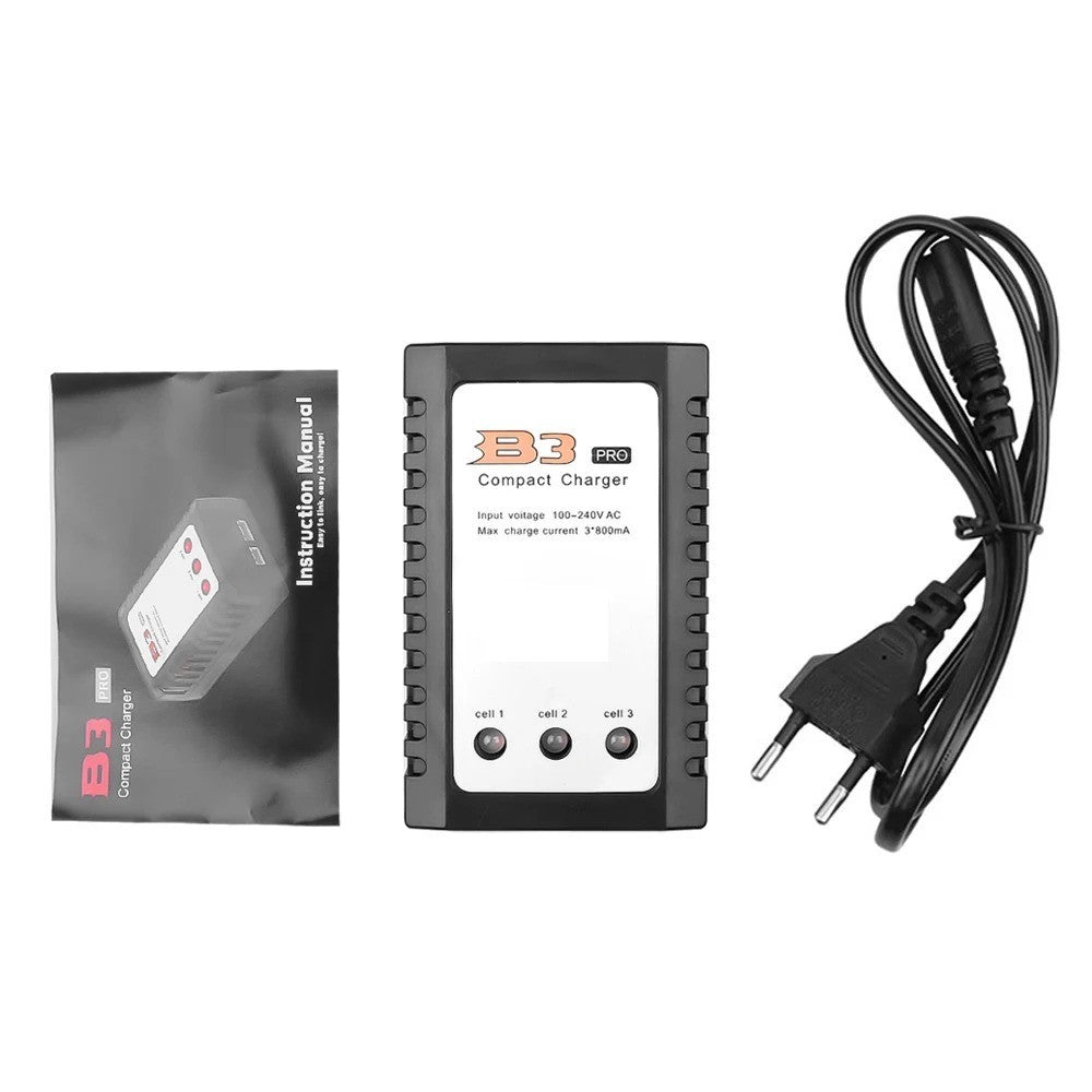 1/2 PCS B3 Battery Charger For LIPO 2s 3s 7.4v 11.1v Lithium Polymer Battery