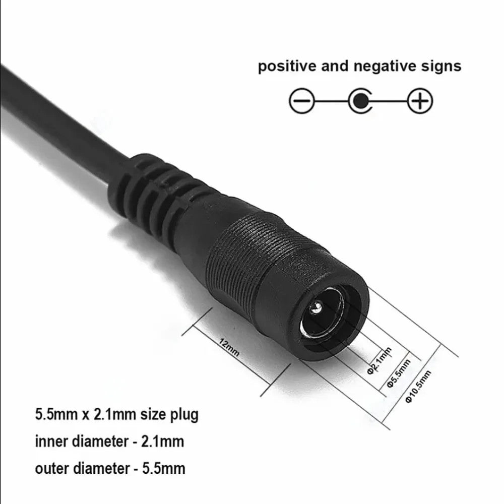 USB DC Male to Female Extension Cable with On Off Switch Toggle Cord LED Lamp