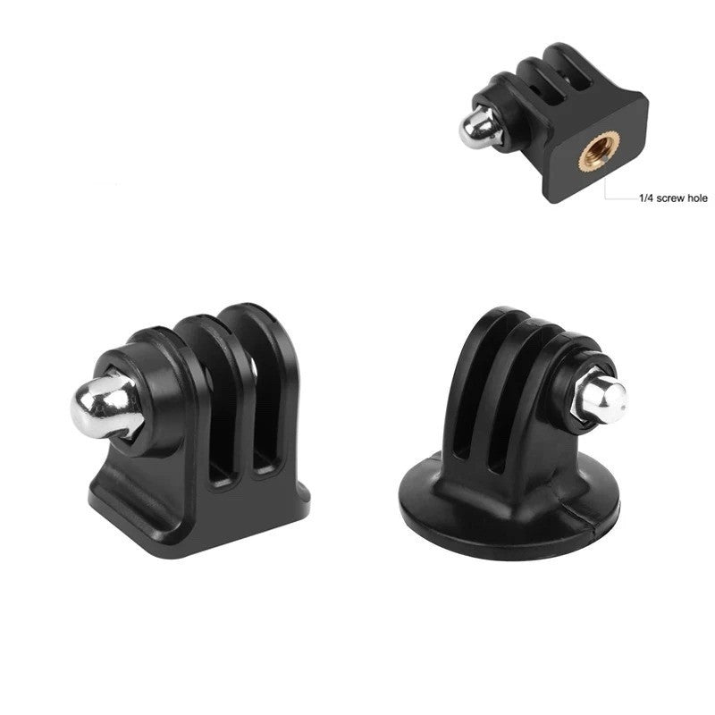 1/2PCS Tripod Mount Adapter Compatible for GoPro Hero 5 6 7 8 9 10 11 12 Cameras
