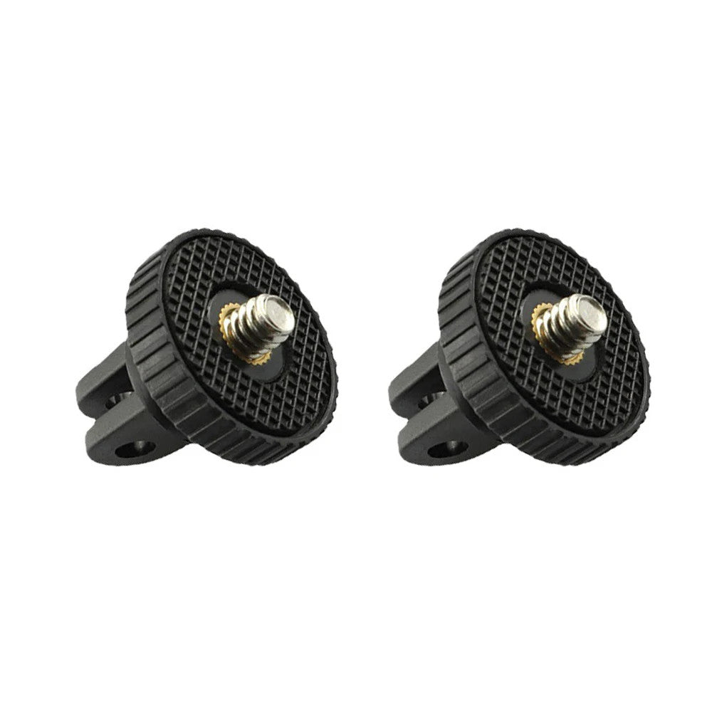 1/4 Inch Screw Tripod Adapter 360 Rotating Mount Holder for GoPro Insta360 DJI