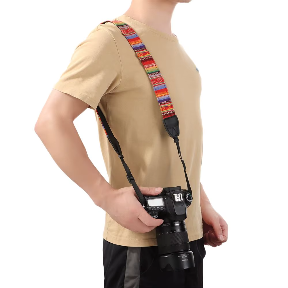 Ethnic Tribal Hippie Woven Vintage Camera Shoulder Neck Strap Universal For DSLR