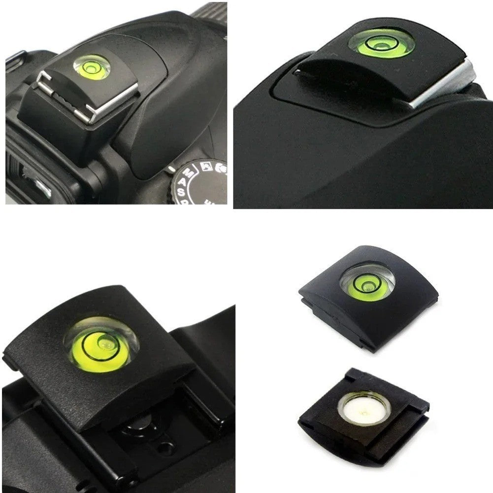 10 Pack Camera Flash Hot Shoe Cover With Bubble Level for Canon Nikon Sony Fuji