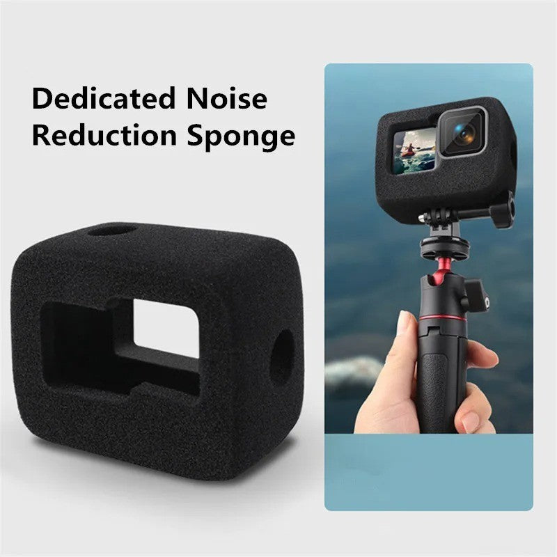 2-Pack Windslayer Cover Wind Muff for Gopro Hero 9 10 11 12 13 Black Wind Noise