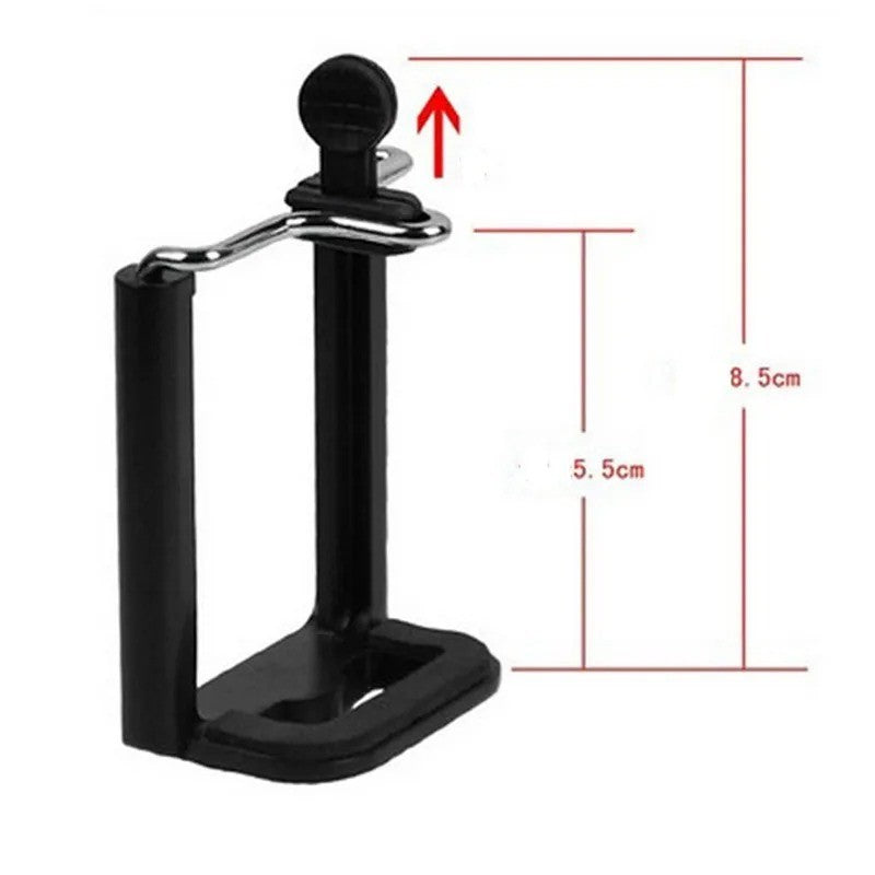 Smartphone Holder Tripod Adapter Cell Phone Bracket Mount Clip for Selfie Stick