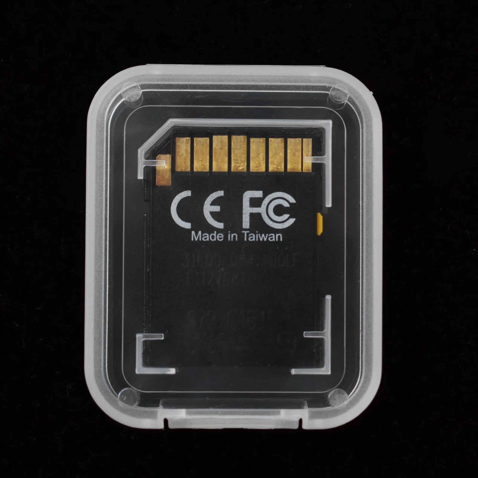 10PCS  Transparent Standard SD SDHC Memory Card Case Holder Box Storage Boxes
