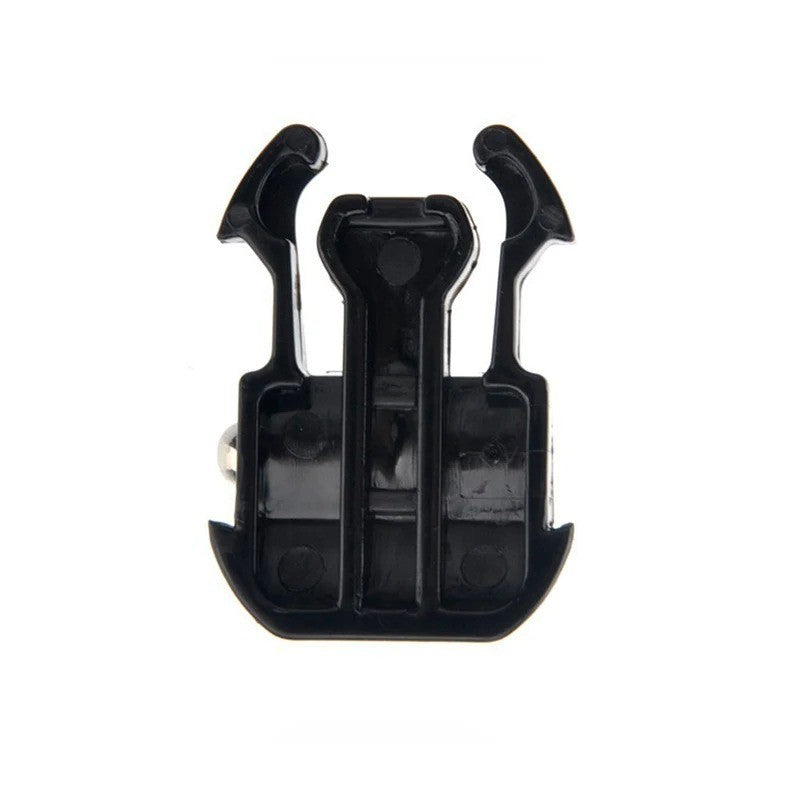 2PCS Black Buckle Basic Mount Adapter Clips for GoPro HERO 12 11 10 9 8 7 Camera