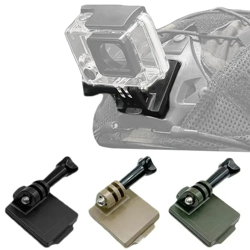 Tactical Helmet Adapter for GoPro Hero Action Camera - FAST MICH NVG Fixed Mount
